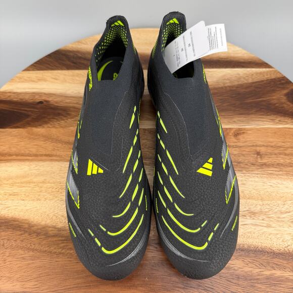 Adidas Predator Elite Laceless FG Men\'s Size 12 Electric Stealth Pack JI1078 main image 5